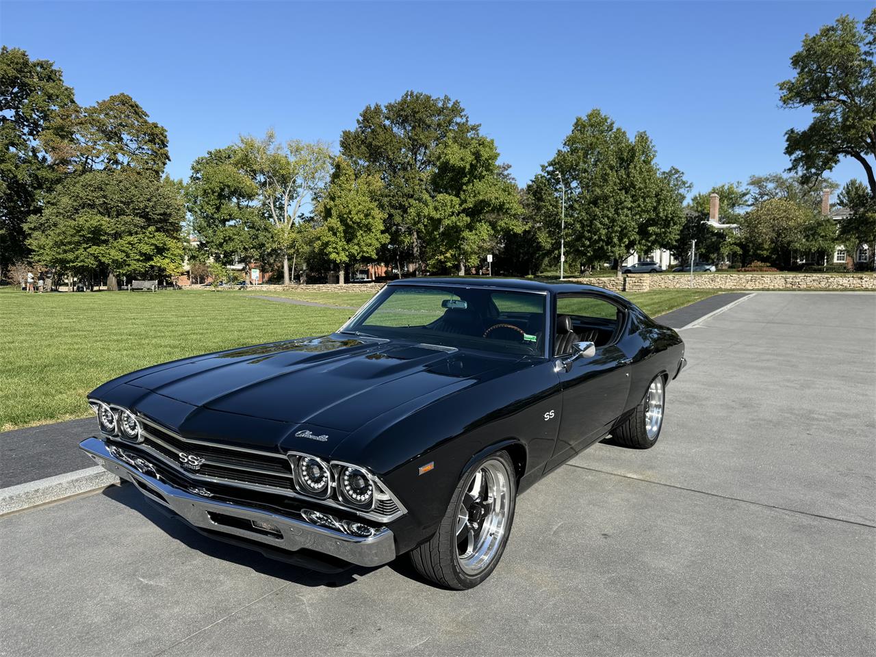 Chevrolet-Chevelle-ss-1969-Black-Forest-Green-Black-24