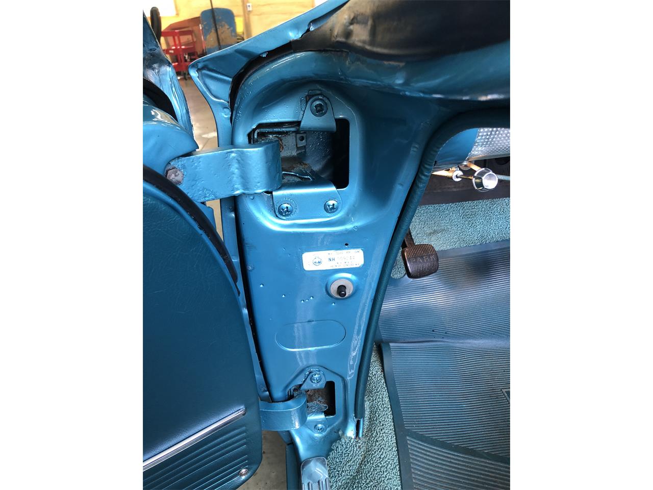 Chevrolet-Convertible-1960-Tasco-turquoise-Turquoise-8