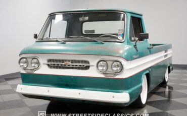 Chevrolet-Corvair-1961-Green-Green-33