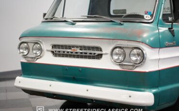 Chevrolet-Corvair-1961-Green-Green-34