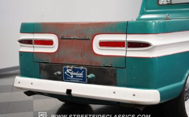 Chevrolet-Corvair-1961-Green-Green-41