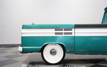 Chevrolet-Corvair-1961-Green-Green-44