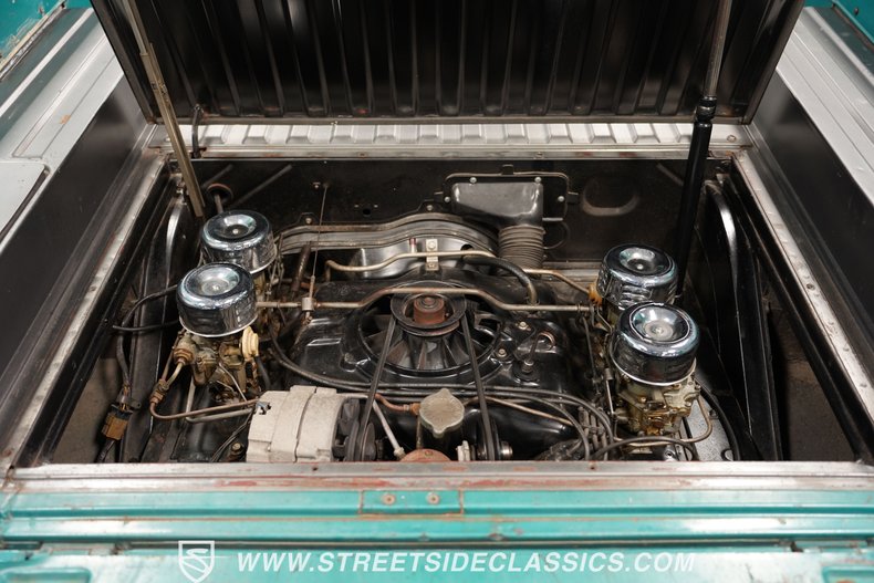 Chevrolet-Corvair-1961-Green-Green-47