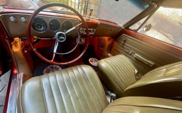 Chevrolet-Corvair-1965-Sunburst-orange-Brown-orange-38