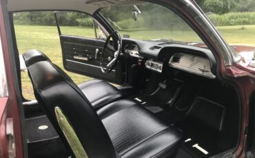Chevrolet-Corvair-monza-1963-Maroon-Black