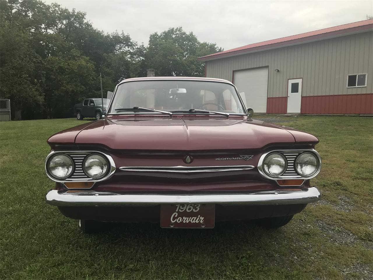 Chevrolet-Corvair-monza-1963-Maroon-Black-7