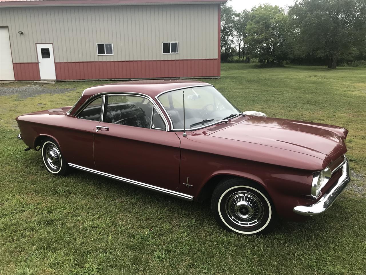 Chevrolet-Corvair-monza-1963-Maroon-Black-8