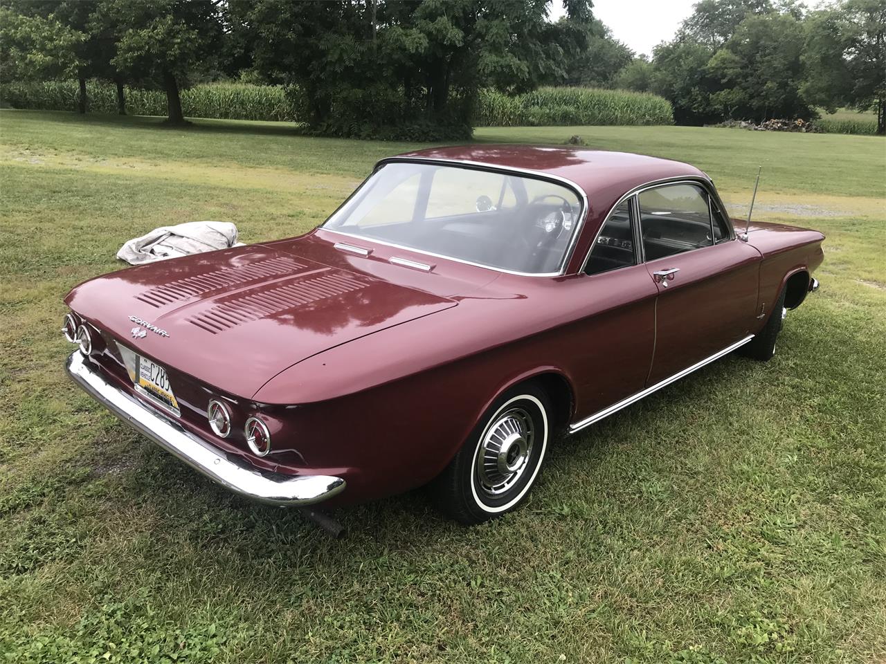 Chevrolet-Corvair-monza-1963-Maroon-Black-9
