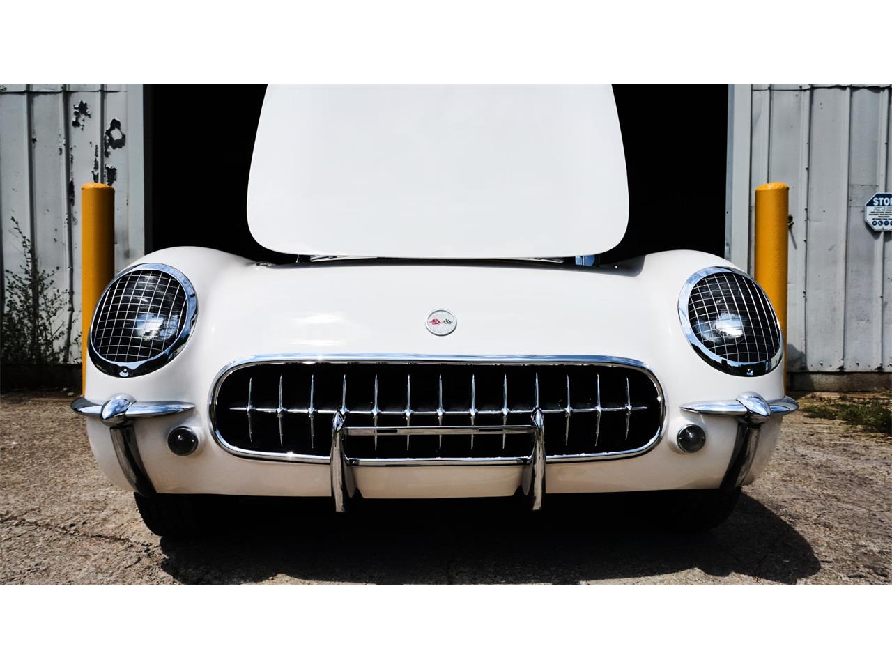 Chevrolet-Corvette-1954-White-Red-6