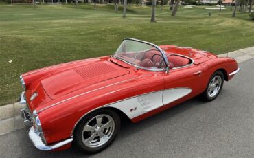 Chevrolet-Corvette-1958-Signet-Red-Red-1