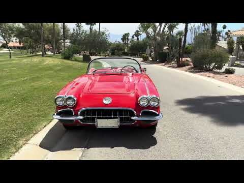Chevrolet-Corvette-1958-Signet-Red-Red