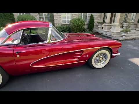 Chevrolet-Corvette-1960-Red-Black-1