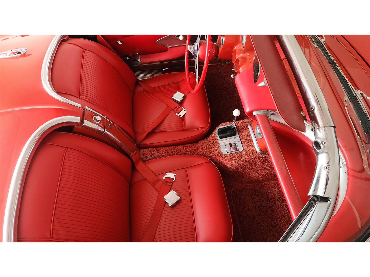 Chevrolet-Corvette-1961-Red-Red-19