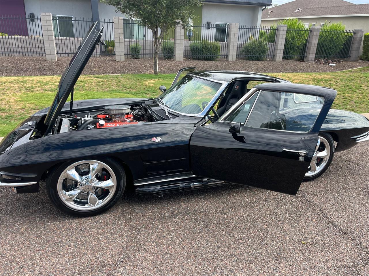 Chevrolet-Corvette-1963-Black-Black-6