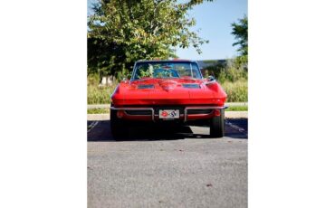Chevrolet-Corvette-1963-Red-Red-1