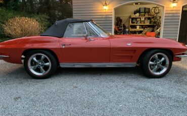 Chevrolet-Corvette-1963-Red-Red-2