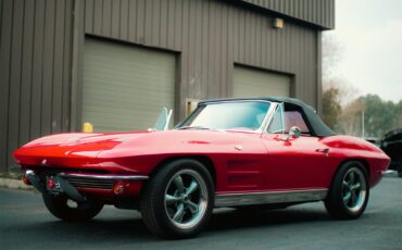 Chevrolet-Corvette-1963-Red-Red-40