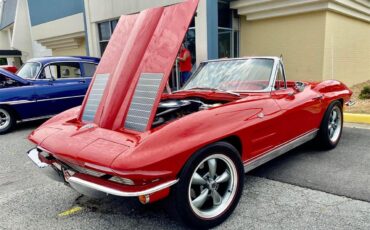 Chevrolet-Corvette-1963-Red-Red-41