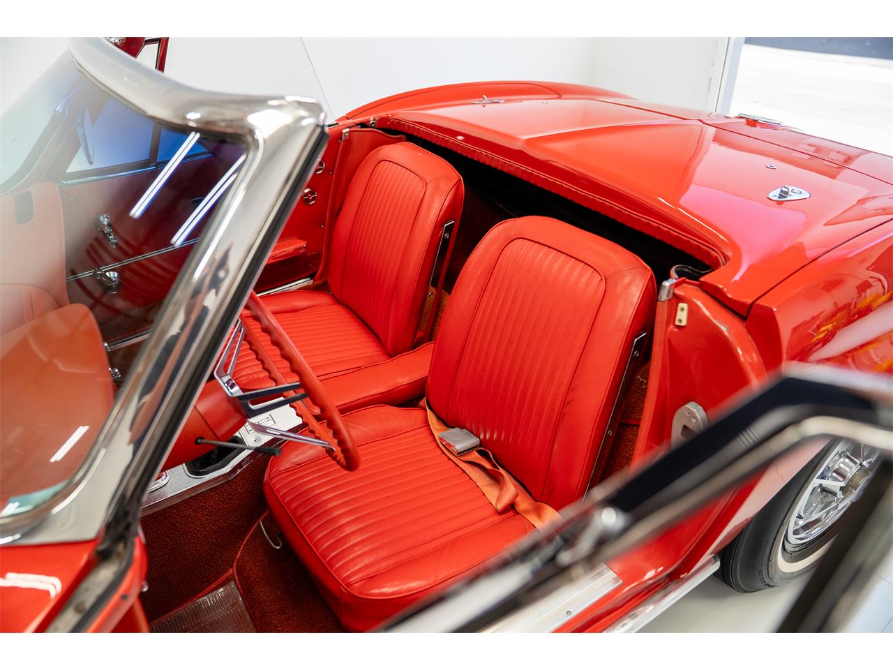Chevrolet-Corvette-1963-Red-Red-46