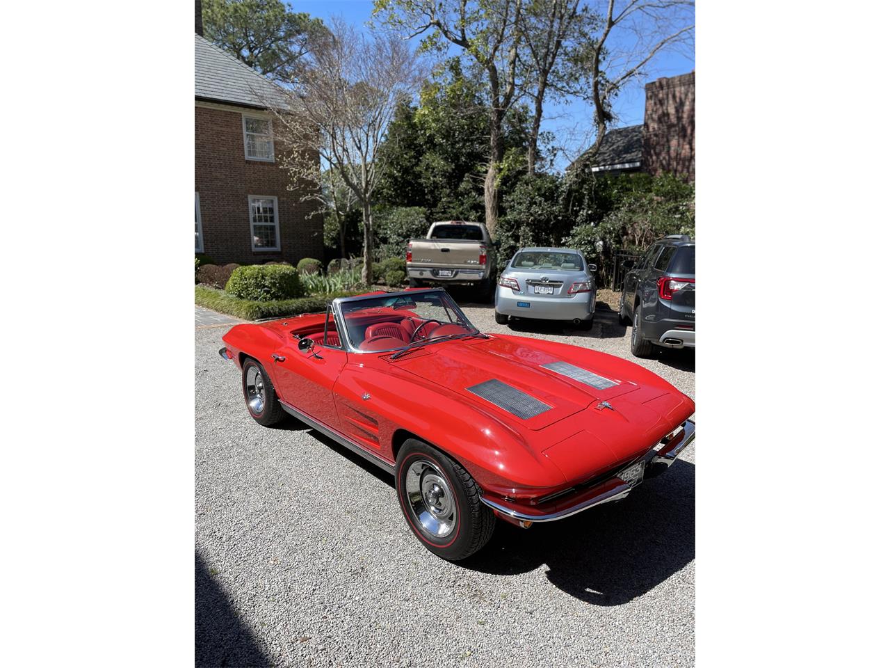 Chevrolet-Corvette-1963-Red-Red-5