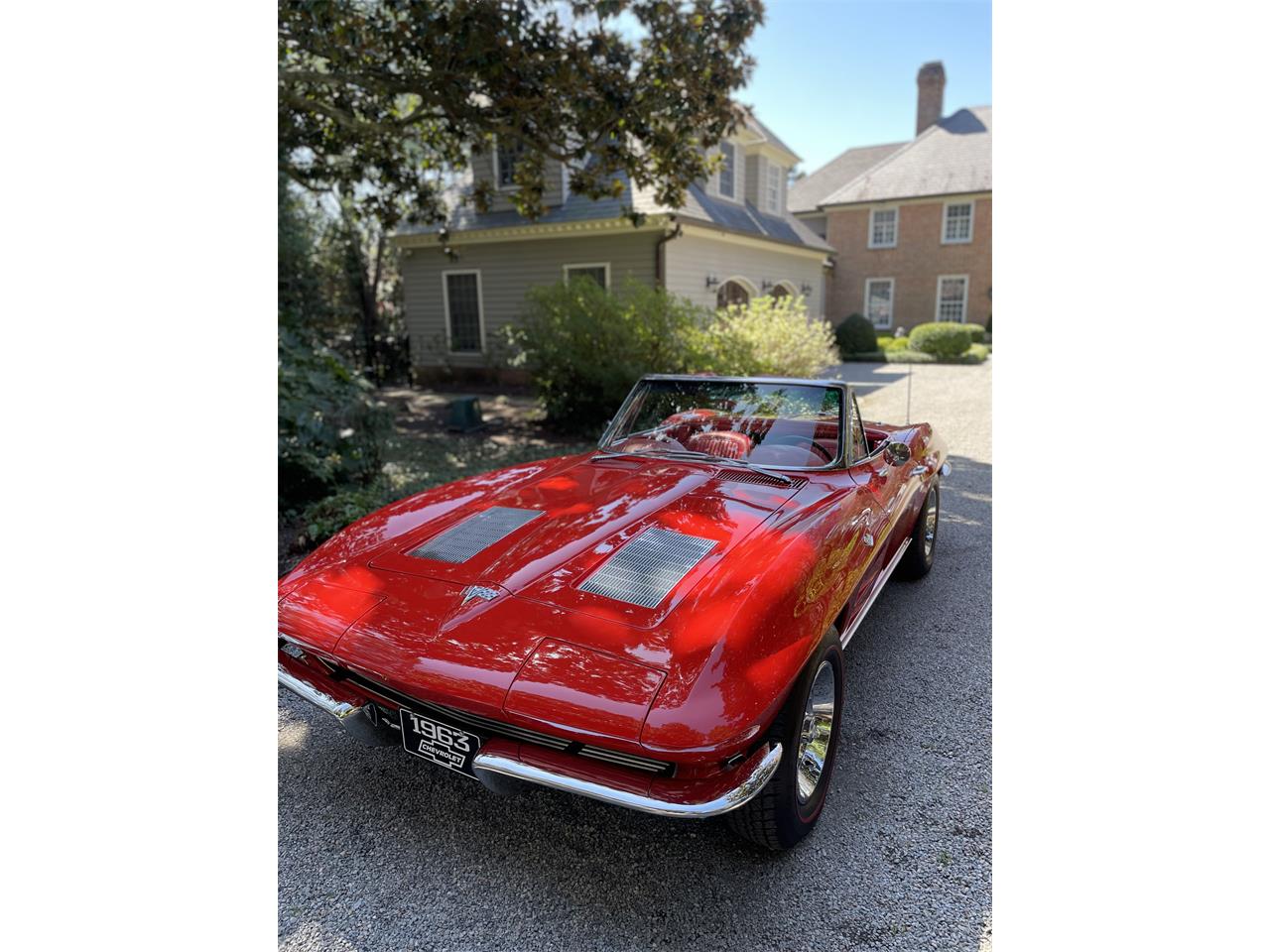 Chevrolet-Corvette-1963-Red-Red-6