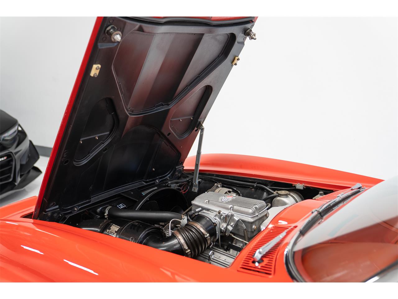 Chevrolet-Corvette-1963-Red-Red-66