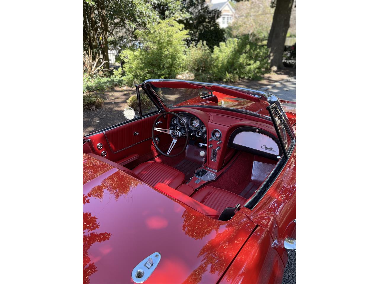 Chevrolet-Corvette-1963-Red-Red-9