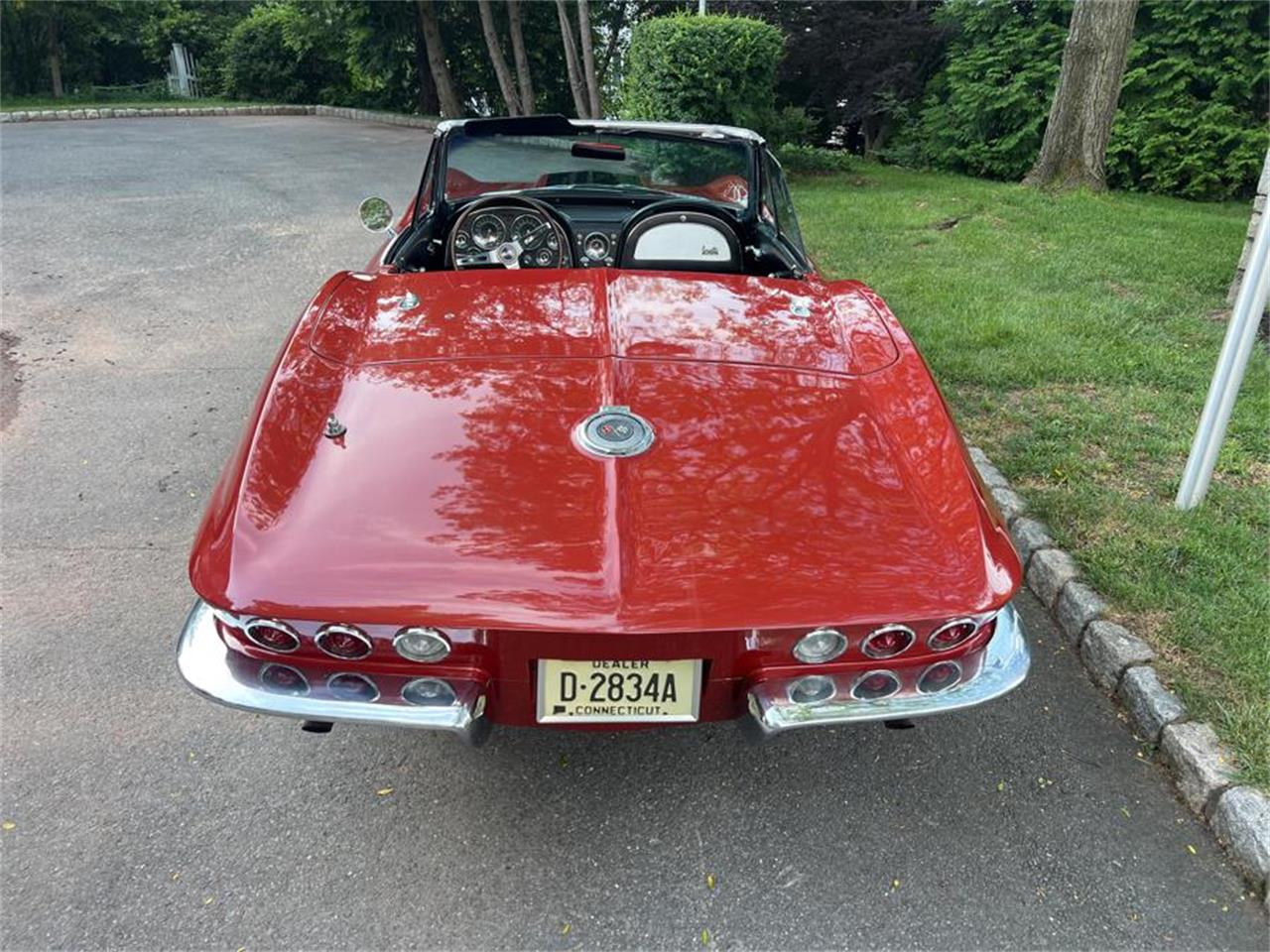 Chevrolet-Corvette-1964-Red-Black-1
