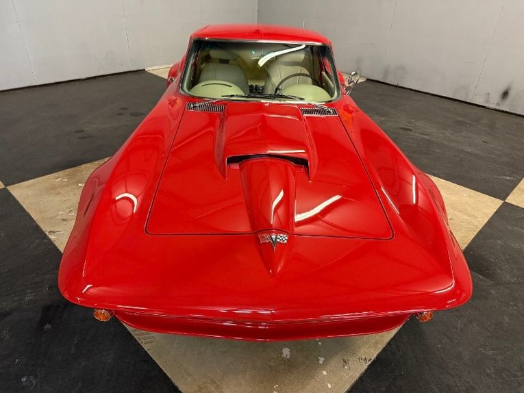 Chevrolet-Corvette-1964-Red-Cream-14