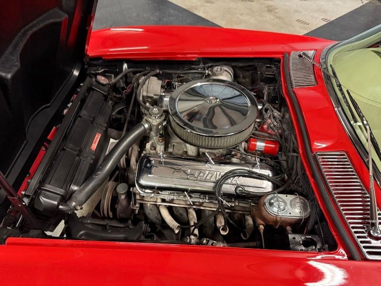 Chevrolet-Corvette-1964-Red-Cream-16