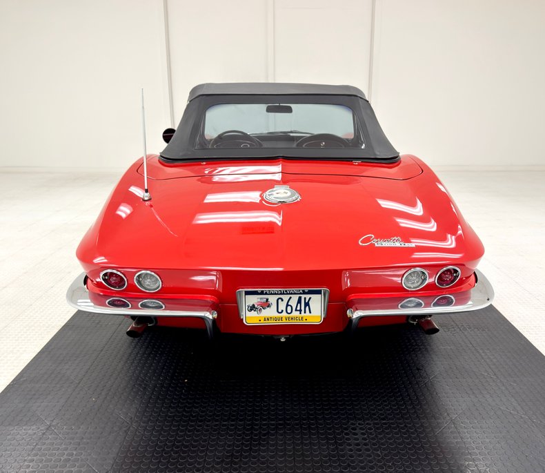 Chevrolet-Corvette-1964-Riverside-Red-Black-7