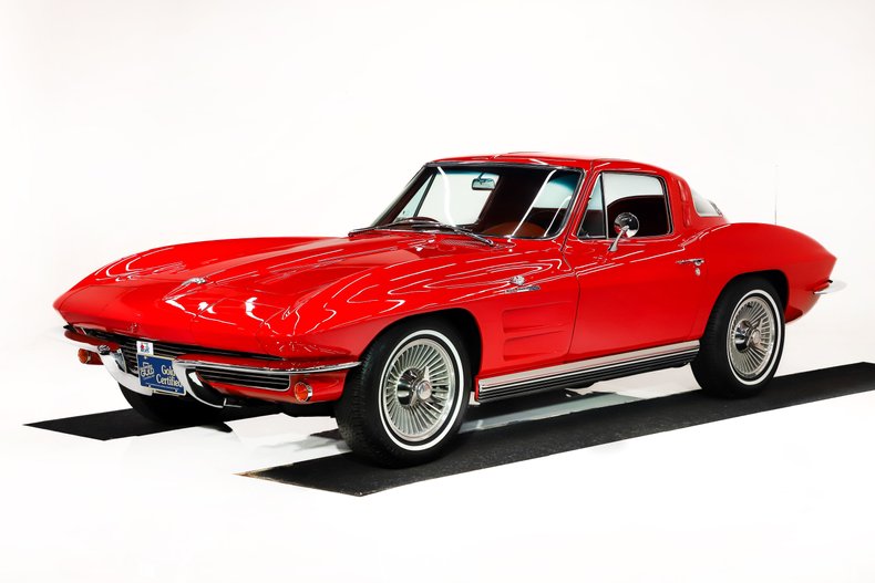 Chevrolet-Corvette-1964-Riverside-Red-Red-25