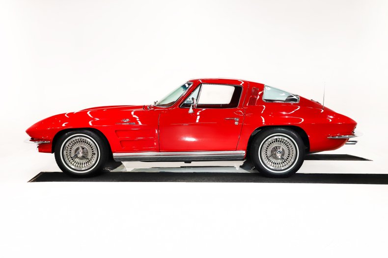 Chevrolet-Corvette-1964-Riverside-Red-Red-43