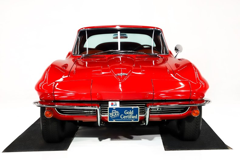 Chevrolet-Corvette-1964-Riverside-Red-Red-7