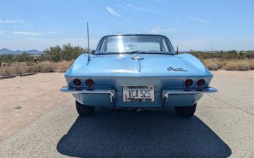 Chevrolet-Corvette-1964-Silver-Blue-Black-4