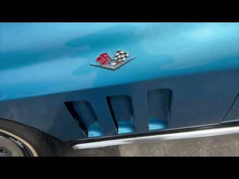 Chevrolet-Corvette-1965-Blue-Blue-1