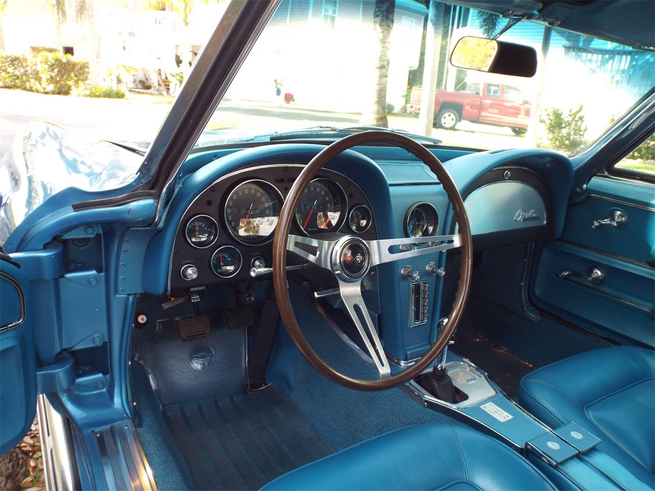 Chevrolet-Corvette-1965-Blue-Blue-1