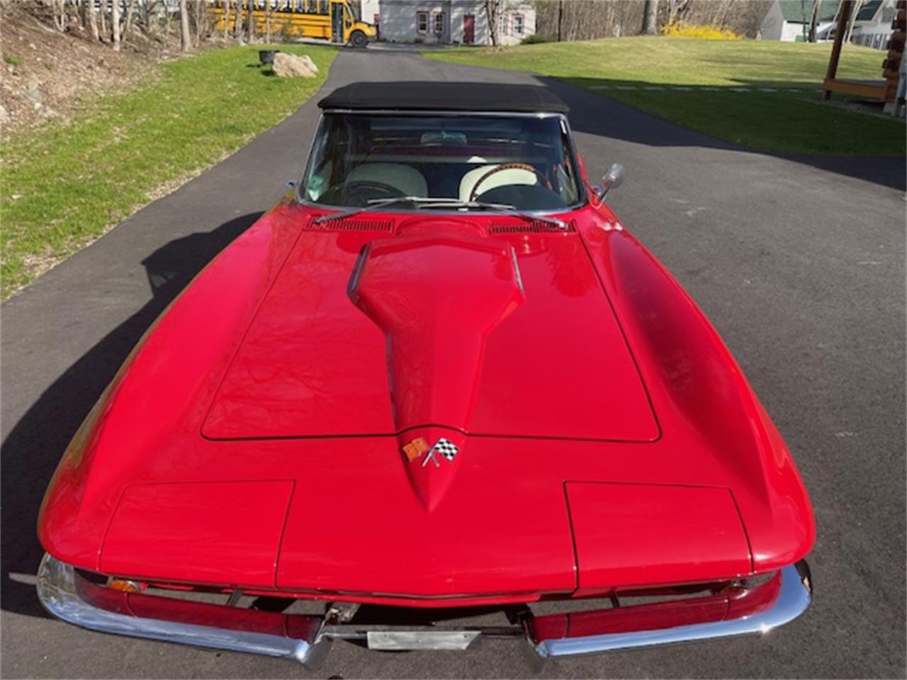 Chevrolet-Corvette-1965-Red-White-5