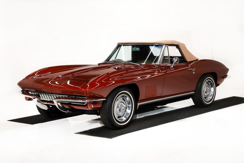 Chevrolet-Corvette-1967-Milano-Maroon-Saddle-Tan-35