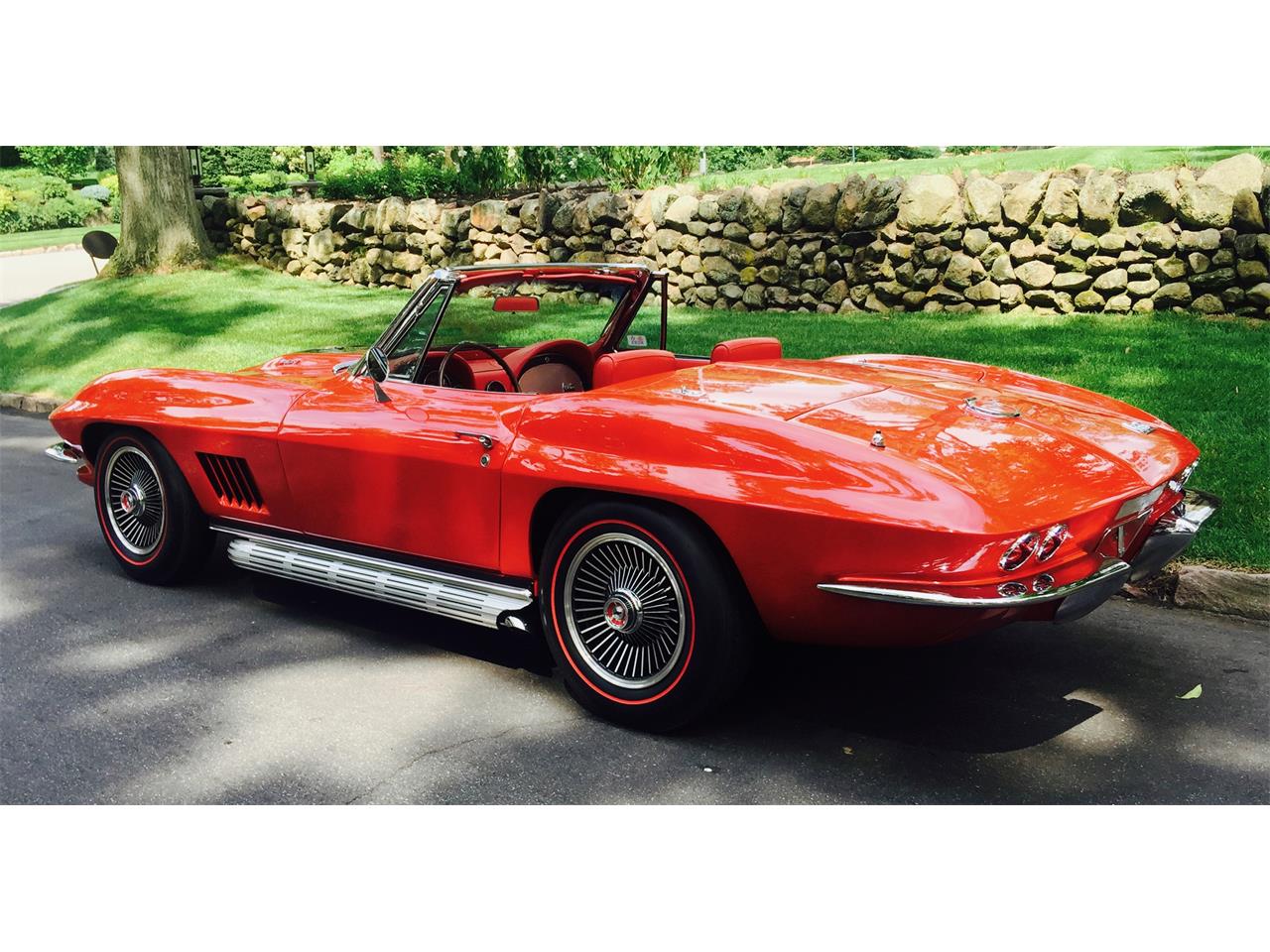 Chevrolet-Corvette-1967-Red-Red-1