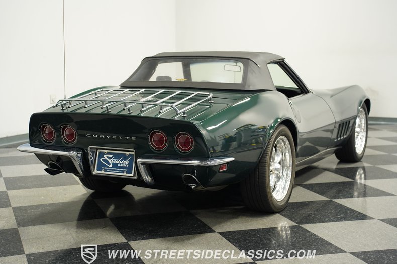Chevrolet-Corvette-1968-British-Green-Black-25