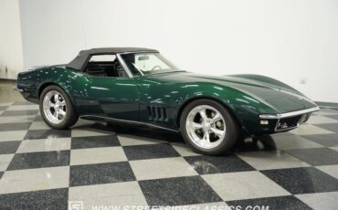 Chevrolet-Corvette-1968-British-Green-Black-29