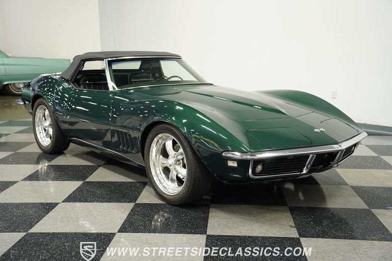 Chevrolet-Corvette-1968-British-Green-Black-30