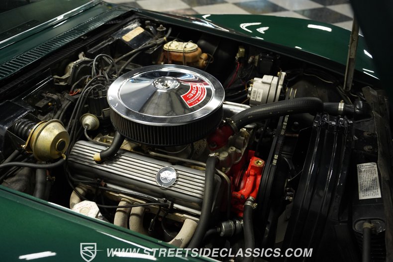 Chevrolet-Corvette-1968-British-Green-Black-43