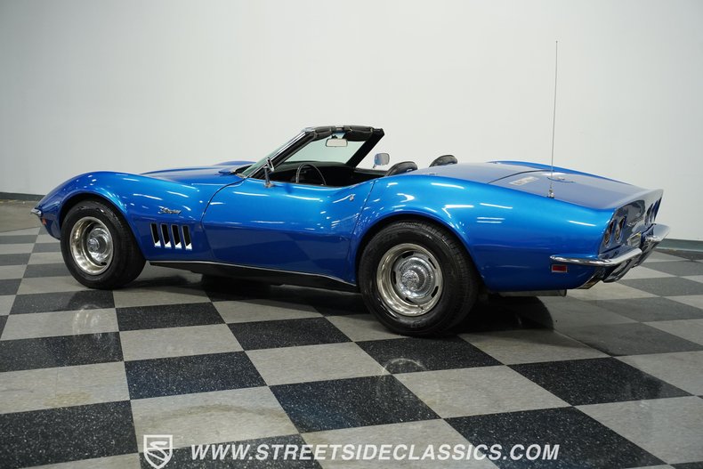 Chevrolet-Corvette-1969-Blue-Black-2