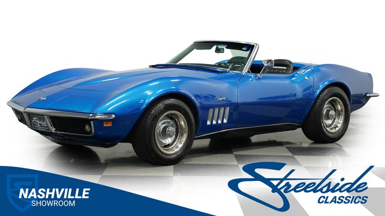 Chevrolet-Corvette-1969-Blue-Black-35