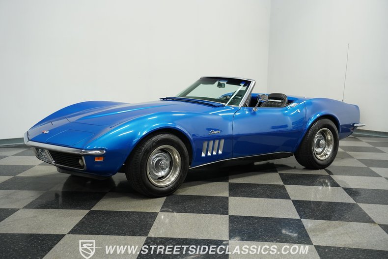 Chevrolet-Corvette-1969-Blue-Black-39