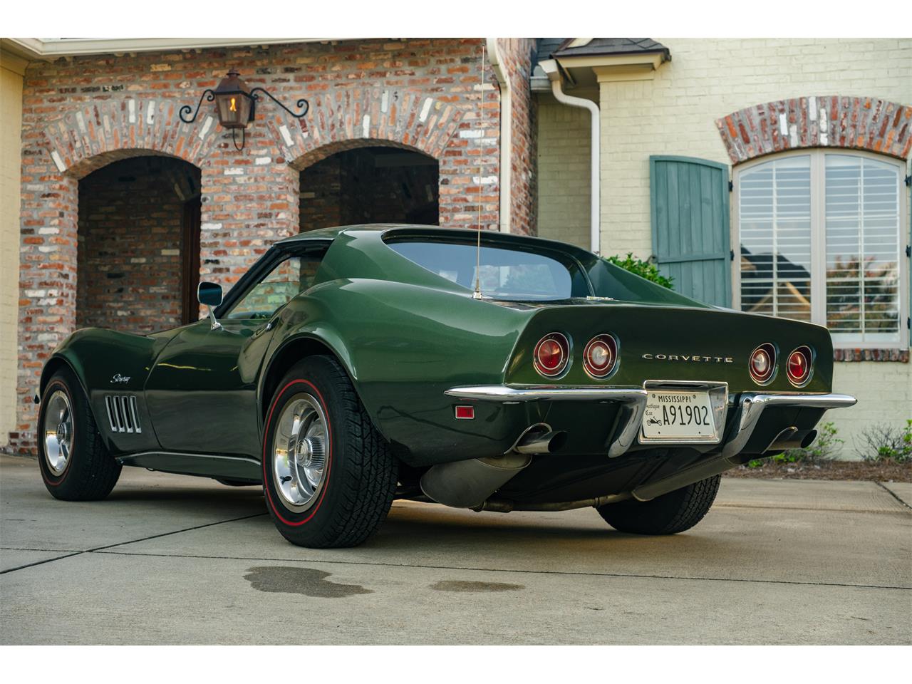 Chevrolet-Corvette-1969-Rally-Green-Green-11