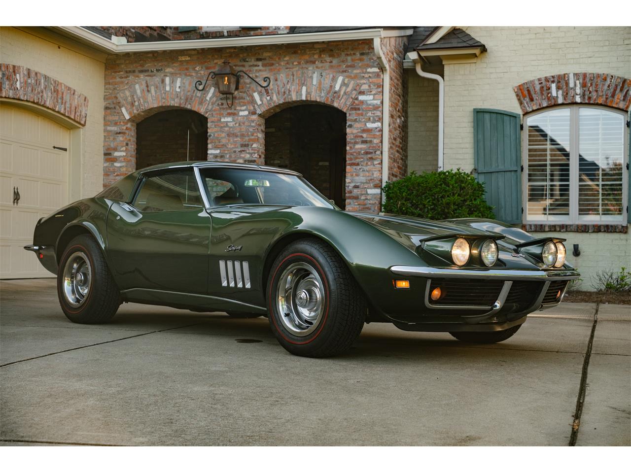 Chevrolet-Corvette-1969-Rally-Green-Green-14