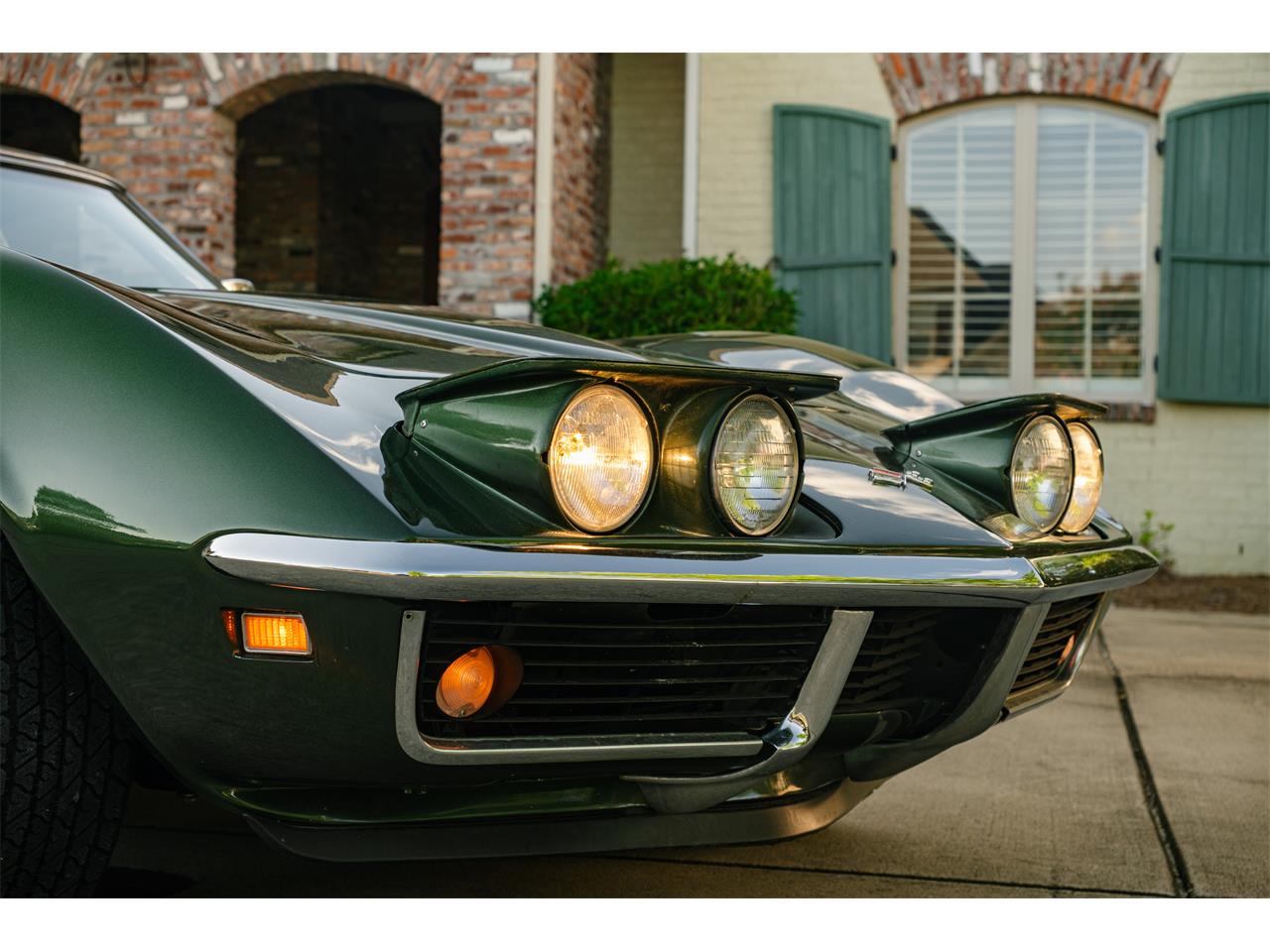 Chevrolet-Corvette-1969-Rally-Green-Green-35